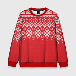 Детский свитшот Knitted Pattern