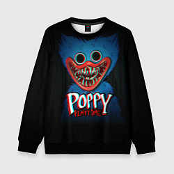 Свитшот детский Poppy Playtime, цвет: 3D-черный