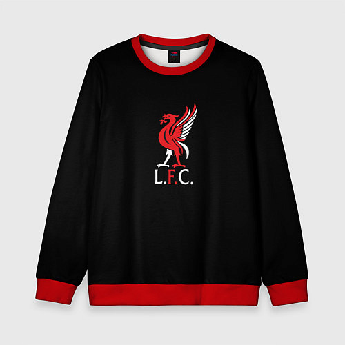 Детский свитшот Leverpool YNWA / 3D-Красный – фото 1