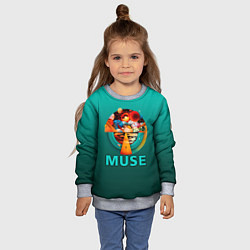 Свитшот детский The Resistance - Muse, цвет: 3D-меланж — фото 2