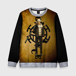 Детский свитшот Трафальгар Ло One Piece c нодати