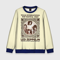 Детский свитшот Led Zeppelin - Texas International Pop Festival 19