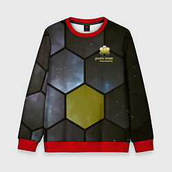 Детский свитшот JWST space cell theme