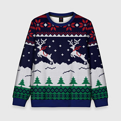 Детский свитшот СВИТЕР С ОЛЕНЯМИ DEER SWEATER