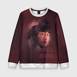 Свитшот детский Джин Кён, цвет: 3D-белый