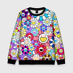 Детский свитшот Цветы Takashi Murakami