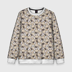 Детский свитшот Щенки Бульдога