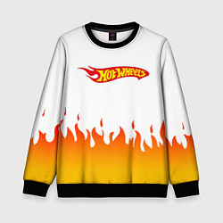 Детский свитшот Hot Wheels Logo Fire