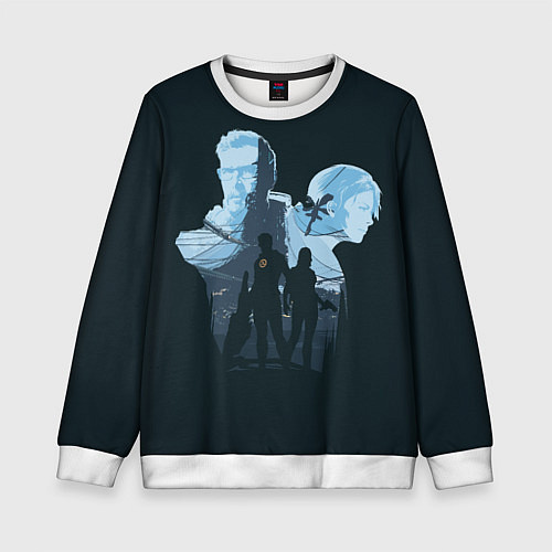 Детский свитшот Гордон и Алекс / 3D-Белый – фото 1