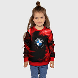 Свитшот детский BMW RED BEAST, цвет: 3D-красный — фото 2
