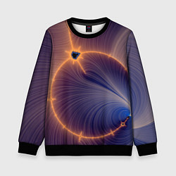 Свитшот детский Black Hole Tribute design, цвет: 3D-черный