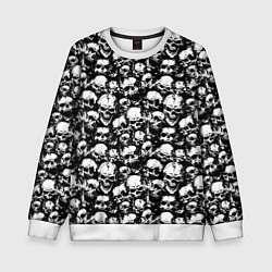 Детский свитшот Screaming skulls