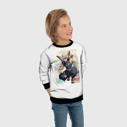 Свитшот детский Тенген Tengen Uzui, цвет: 3D-черный — фото 2