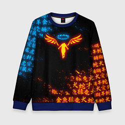 Детский свитшот ОГНЕННЫЙ WALHALLA TEAM TOKYO REVENGERS