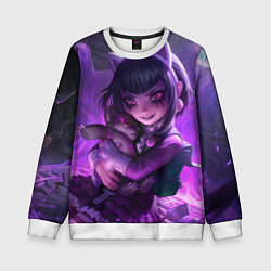 Свитшот детский Goth Annie League Of Legends, цвет: 3D-белый