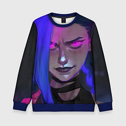 Детский свитшот League Of Legends Arcane ДЖИНКС Jinx Powder