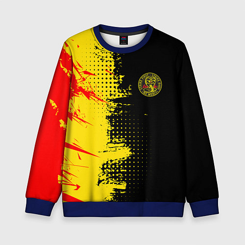 Детский свитшот Кобра Кай Cobra Kai / 3D-Синий – фото 1