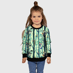 Свитшот детский Ghibli All, цвет: 3D-черный — фото 2