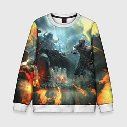 Детский свитшот God of War Fighting