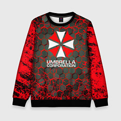 Детский свитшот Umbrella Corporation соты