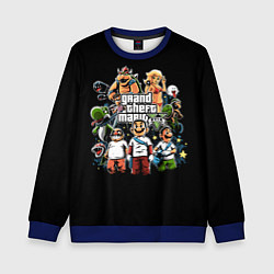 Детский свитшот Mario x GTA