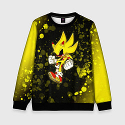 Детский свитшот SONIC EXE Краски