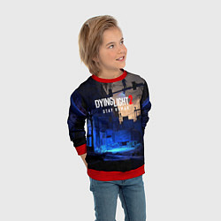Свитшот детский Dyng Light 2: Stay Human - Приближается ночь, цвет: 3D-красный — фото 2