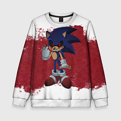 Детский свитшот Sonic Exe!
