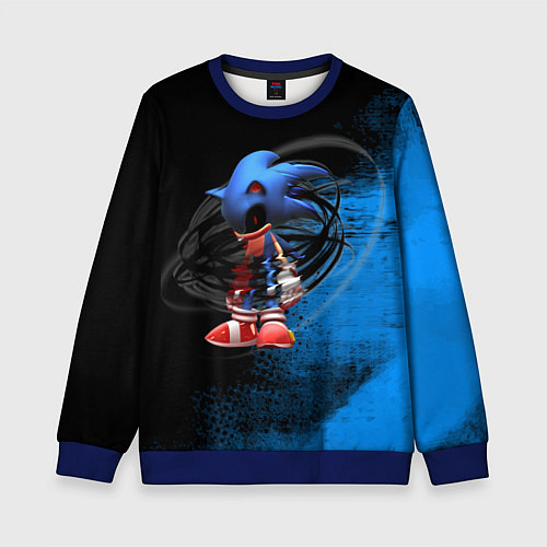 Детский свитшот Тёмная энергия! / 3D-Синий – фото 1