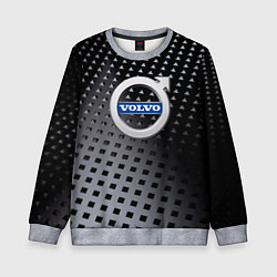 Свитшот детский Volvo сталь, цвет: 3D-меланж