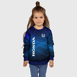 Свитшот детский Honda - Blue, цвет: 3D-синий — фото 2