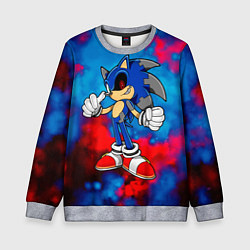 Детский свитшот СОНИК EXE SONIC