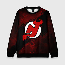 Детский свитшот New Jersey Devils, Нью Джерси Девилз