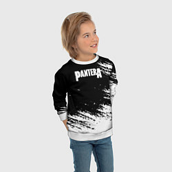 Свитшот детский Pantera Logo, цвет: 3D-белый — фото 2