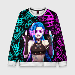 Детский свитшот JINX ДЖИНКС NEON PATTERN