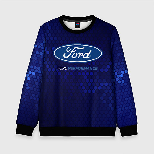 Детский свитшот FORD - PERFORMANCE / 3D-Черный – фото 1