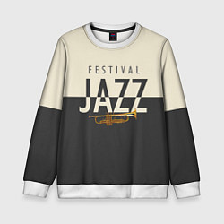 Детский свитшот JAZZ FESTIVAL