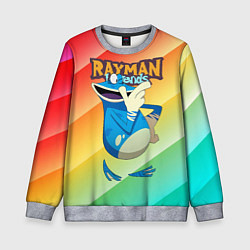 Детский свитшот Rayman globox радуга