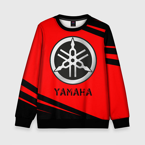 Детский свитшот YAMAHA Yamaha - Графика / 3D-Черный – фото 1