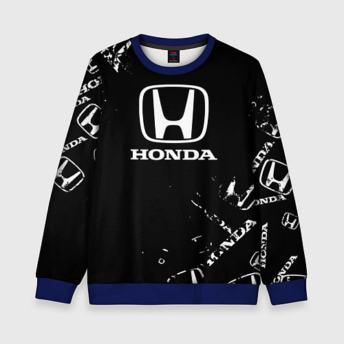Детский свитшот Honda CR-Z / 3D-Синий – фото 1