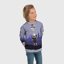 Свитшот детский Риск оф Рэйн 2, цвет: 3D-меланж — фото 2