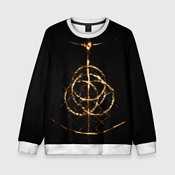 Свитшот детский ЭЛДЕН РИНГ ELDEN RING, цвет: 3D-белый
