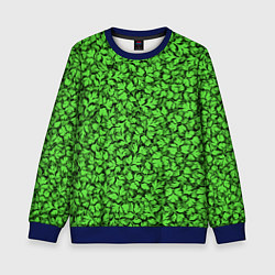 Свитшот детский Кинза, цвет: 3D-синий