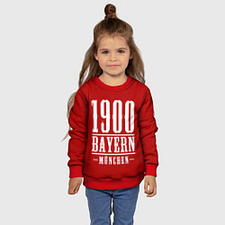 Свитшот детский Бавария Bayern Munchen, цвет: 3D-красный — фото 2