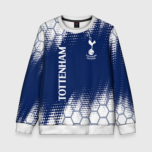 Детский свитшот TOTTENHAM HOTSPUR Тоттенхэм / 3D-Белый – фото 1