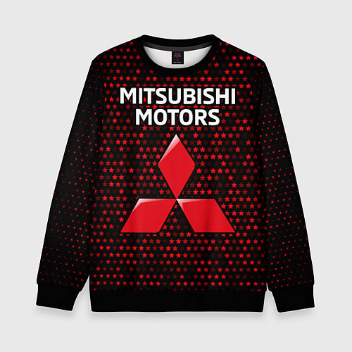 Детский свитшот МИТСУБИСИ МОТОР Космос / 3D-Черный – фото 1
