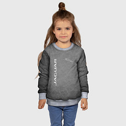 Свитшот детский ЯГУАР, цвет: 3D-меланж — фото 2