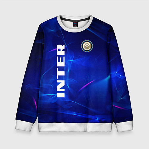 Детский свитшот Inter abstraction / 3D-Белый – фото 1