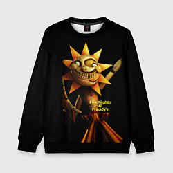 Детский свитшот Five Nights at Freddys: Security Breach - Солнце D