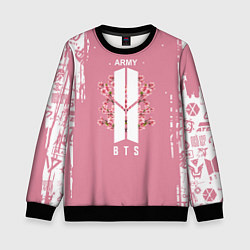 Свитшот детский Bts ARMY, цвет: 3D-черный